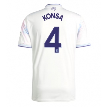Billige Fotballdrakt Aston Villa Ezri Konsa #4 Replika Tredjedrakt 2025-26 Kortermet
